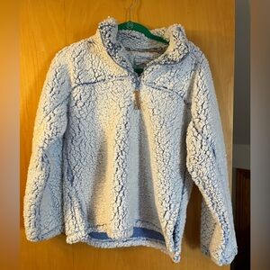 light blue fleece